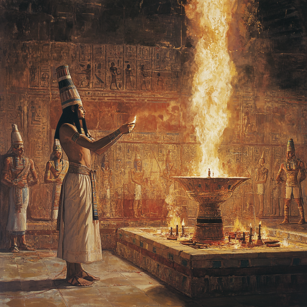 Scents in Ancient Egypt: Candles as ritual objects